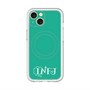スリムプロテクションプレミアムケース with MagSafe［ オリジナル - INFJ 提唱者 - アルファベット - グリーン ］