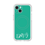 スリムプロテクションプレミアムケース with MagSafe［ オリジナル - ENFJ 主人公 - アルファベット - グリーン ］