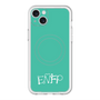 スリムプロテクションプレミアムケース with MagSafe［ オリジナル - ENFP 運動家 - アルファベット - グリーン ］