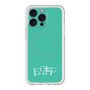 スリムプロテクションプレミアムケース with MagSafe［ オリジナル - ENFP 運動家 - アルファベット - グリーン ］