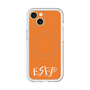 スリムプロテクションプレミアムケース with MagSafe［ オリジナル - ESFP エンターテイナー - アルファベット - オレンジ ］