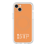 スリムプロテクションプレミアムケース with MagSafe［ オリジナル - ISTP 巨匠 - アルファベット - オレンジ ］