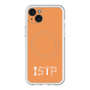 スリムプロテクションプレミアムケース with MagSafe［ オリジナル - ISTP 巨匠 - アルファベット - オレンジ ］