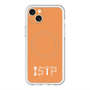 スリムプロテクションプレミアムケース with MagSafe［ オリジナル - ISTP 巨匠 - アルファベット - オレンジ ］