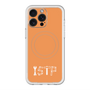 スリムプロテクションプレミアムケース with MagSafe［ オリジナル - ISTP 巨匠 - アルファベット - オレンジ ］