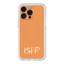 スリムプロテクションプレミアムケース with MagSafe［ オリジナル - ISFP 冒険家 - アルファベット - オレンジ ］