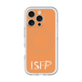 スリムプロテクションプレミアムケース with MagSafe［ オリジナル - ISFP 冒険家 - アルファベット - オレンジ ］