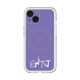 スリムプロテクションプレミアムケース with MagSafe［ オリジナル - ENTJ 指揮官 - アルファベット - パープル ］