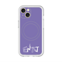 スリムプロテクションプレミアムケース with MagSafe［ オリジナル - ENTJ 指揮官 - アルファベット - パープル ］