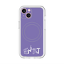 スリムプロテクションプレミアムケース with MagSafe［ オリジナル - ENTJ 指揮官 - アルファベット - パープル ］