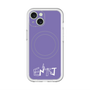 スリムプロテクションプレミアムケース with MagSafe［ オリジナル - ENTJ 指揮官 - アルファベット - パープル ］