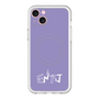 スリムプロテクションプレミアムケース with MagSafe［ オリジナル - ENTJ 指揮官 - アルファベット - パープル ］