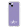 スリムプロテクションプレミアムケース with MagSafe［ オリジナル - ENTJ 指揮官 - アルファベット - パープル ］