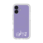 スリムプロテクションプレミアムケース with MagSafe［ オリジナル - ENTJ 指揮官 - アルファベット - パープル ］