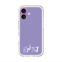 スリムプロテクションプレミアムケース with MagSafe［ オリジナル - ENTJ 指揮官 - アルファベット - パープル ］