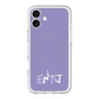 スリムプロテクションプレミアムケース with MagSafe［ オリジナル - ENTJ 指揮官 - アルファベット - パープル ］