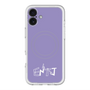 スリムプロテクションプレミアムケース with MagSafe［ オリジナル - ENTJ 指揮官 - アルファベット - パープル ］