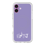 スリムプロテクションプレミアムケース with MagSafe［ オリジナル - ENTJ 指揮官 - アルファベット - パープル ］