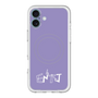 スリムプロテクションプレミアムケース with MagSafe［ オリジナル - ENTJ 指揮官 - アルファベット - パープル ］