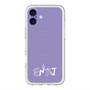 スリムプロテクションプレミアムケース with MagSafe［ オリジナル - ENTJ 指揮官 - アルファベット - パープル ］