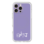 スリムプロテクションプレミアムケース with MagSafe［ オリジナル - ENTJ 指揮官 - アルファベット - パープル ］