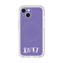 スリムプロテクションプレミアムケース with MagSafe［ オリジナル - INTJ 建築家 - アルファベット - パープル ］