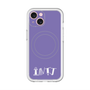 スリムプロテクションプレミアムケース with MagSafe［ オリジナル - INTJ 建築家 - アルファベット - パープル ］