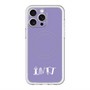 スリムプロテクションプレミアムケース with MagSafe［ オリジナル - INTJ 建築家 - アルファベット - パープル ］