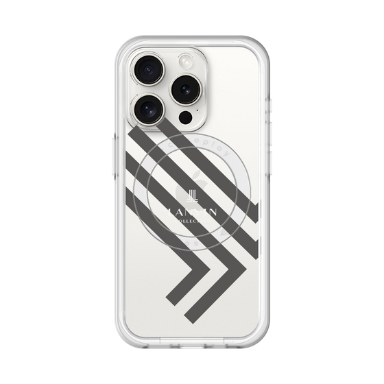 スリムプロテクションプレミアムケース with MagSafe［ LANVIN COLLECTION - ロゴ ］