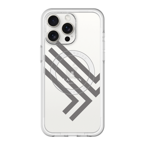 スリムプロテクションプレミアムケース with MagSafe［ LANVIN COLLECTION - ロゴ ］
