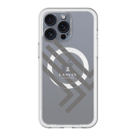 スリムプロテクションプレミアムケース with MagSafe［ LANVIN COLLECTION - ロゴ ］