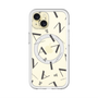 スリムプロテクションプレミアムケース with MagSafe［ LANVIN COLLECTION - タイポグラフィ - グレー ］