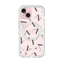 スリムプロテクションプレミアムケース with MagSafe［ LANVIN COLLECTION - タイポグラフィ - グレー ］