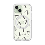 スリムプロテクションプレミアムケース with MagSafe［ LANVIN COLLECTION - タイポグラフィ - グレー ］