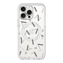 スリムプロテクションプレミアムケース with MagSafe［ LANVIN COLLECTION - タイポグラフィ - グレー ］