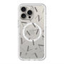 スリムプロテクションプレミアムケース with MagSafe［ LANVIN COLLECTION - タイポグラフィ - グレー ］