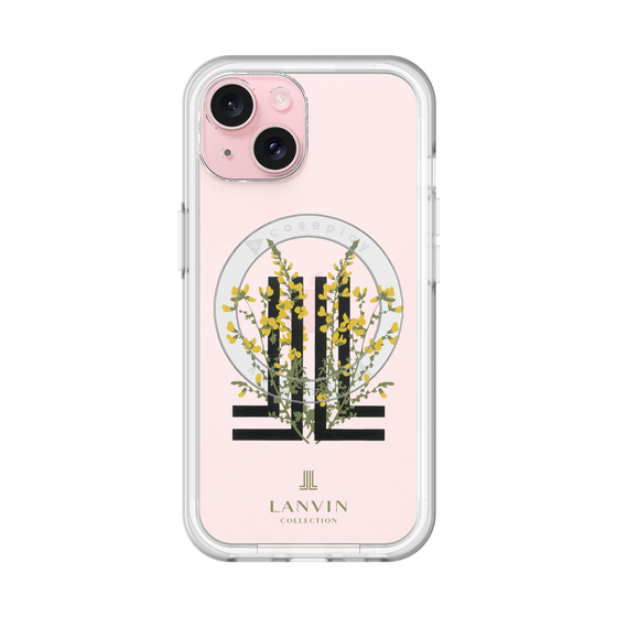 スリムプロテクションプレミアムケース with MagSafe［ LANVIN COLLECTION - フラワー ］