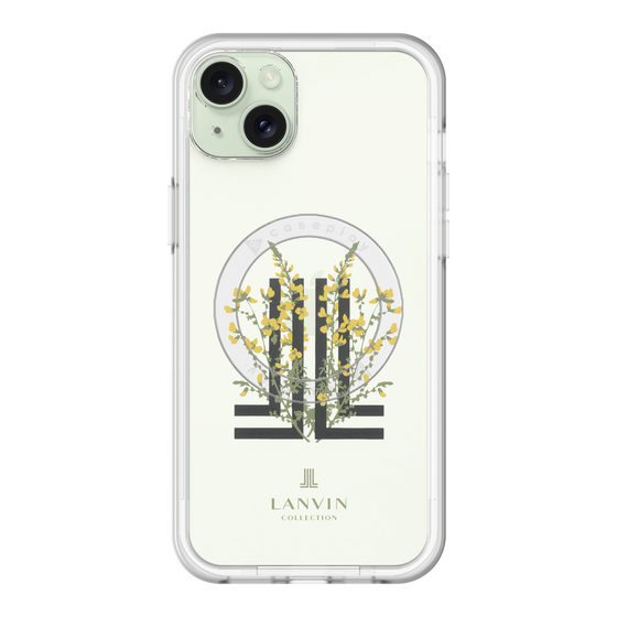 スリムプロテクションプレミアムケース with MagSafe［ LANVIN COLLECTION - フラワー ］