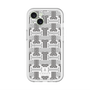 スリムプロテクションプレミアムケース with MagSafe［ LANVIN COLLECTION - モノグラム ］