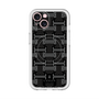 スリムプロテクションプレミアムケース with MagSafe［ LANVIN COLLECTION - モノグラム - 黒 ］
