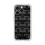 スリムプロテクションプレミアムケース with MagSafe［ LANVIN COLLECTION - モノグラム - 黒 ］
