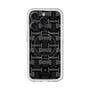 スリムプロテクションプレミアムケース with MagSafe［ LANVIN COLLECTION - モノグラム - 黒 ］