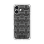スリムプロテクションプレミアムケース with MagSafe［ LANVIN COLLECTION - モノグラム - 黒 ］