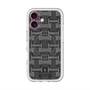 スリムプロテクションプレミアムケース with MagSafe［ LANVIN COLLECTION - モノグラム - 黒 ］
