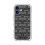 スリムプロテクションプレミアムケース with MagSafe［ LANVIN COLLECTION - モノグラム - 黒 ］