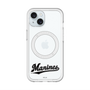 スリムプロテクションプレミアムケース with MagSafe［ 千葉ロッテマリーンズ - ワードロゴ - クリア ］