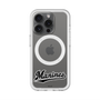 スリムプロテクションプレミアムケース with MagSafe［ 千葉ロッテマリーンズ - ワードロゴ - クリア ］