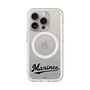 スリムプロテクションプレミアムケース with MagSafe［ 千葉ロッテマリーンズ - ワードロゴ - クリア ］