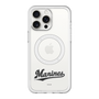 スリムプロテクションプレミアムケース with MagSafe［ 千葉ロッテマリーンズ - ワードロゴ - クリア ］
