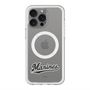 スリムプロテクションプレミアムケース with MagSafe［ 千葉ロッテマリーンズ - ワードロゴ - クリア ］